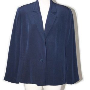 PILAR ROSSI NAVY BLAZER SIZE 12